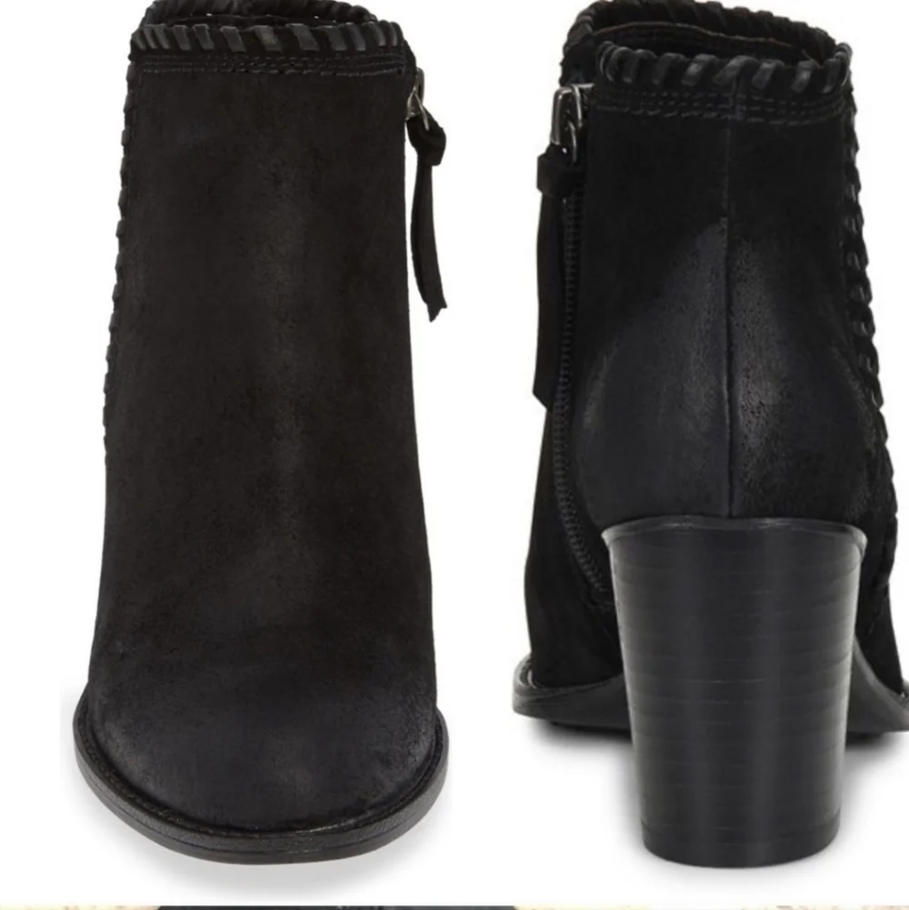 NEW Sofft Womens Wilton Suede Ankle Heels shoes boots sz 6M